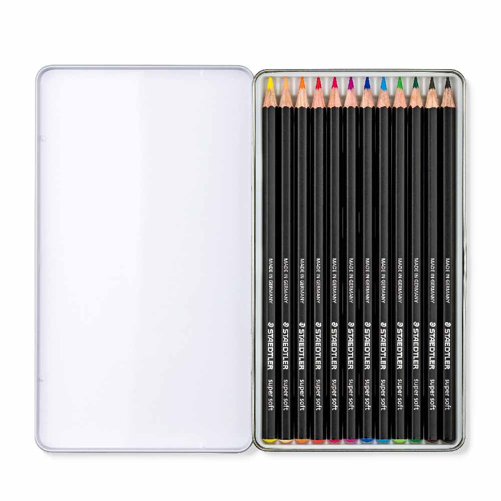 Lápices de Colores Super Soft Staedtler Set x12
