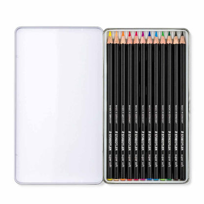 Lápices de Colores Super Soft Staedtler Set x12