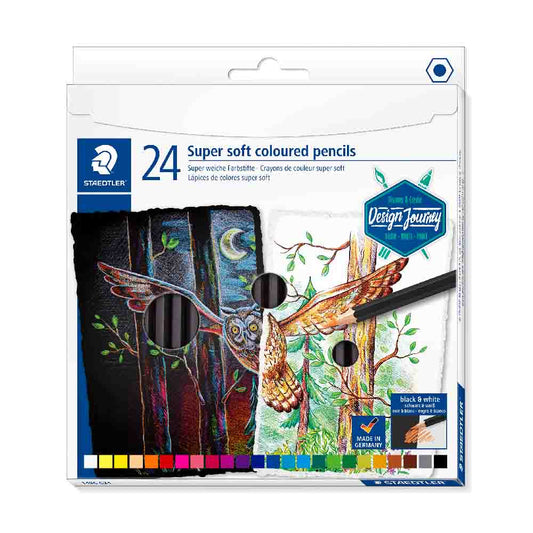 Lápices de Colores Super Soft Staedtler Set x24