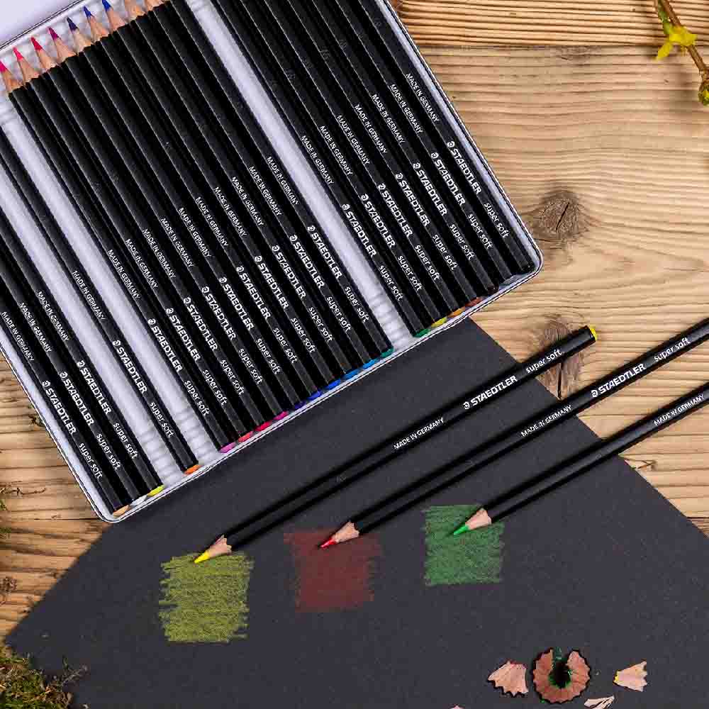 Lápices de Colores Super Soft Staedtler Set x24