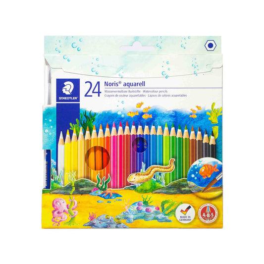 Lápices de colores Acuarelables Noris Staedtler set x24