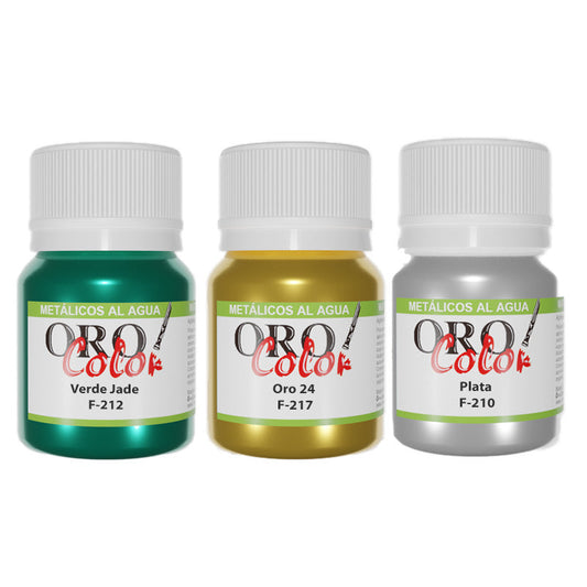 Metálicos al Agua Orocolor 30ml