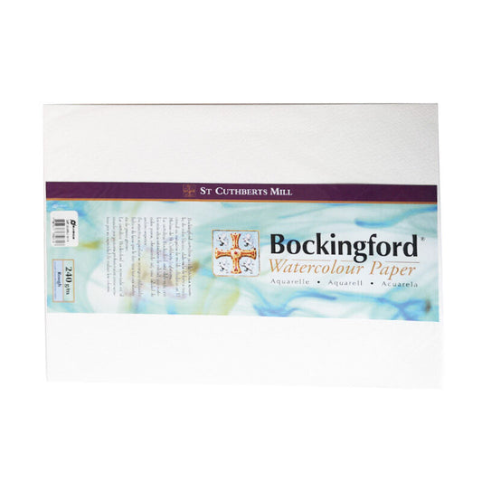 Paquete Bockingford Acuarela 1/8 x 10 hojas