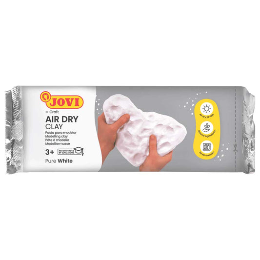 Pasta para Modelar Secado al Aire Blanca 500gr Jovi REF.85