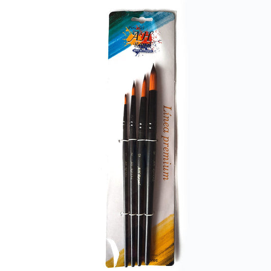 Pincel Ah Royal Redondos Set x4 Ref. 90360-1063