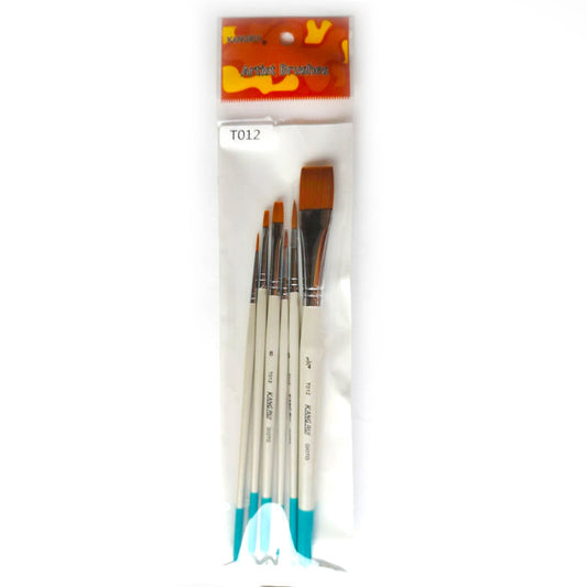 Pincel Gioto Kangrui Set x6 Variado Ref. T012
