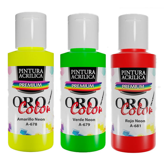 Pintura Acrílica Premium Orocolor 60ml