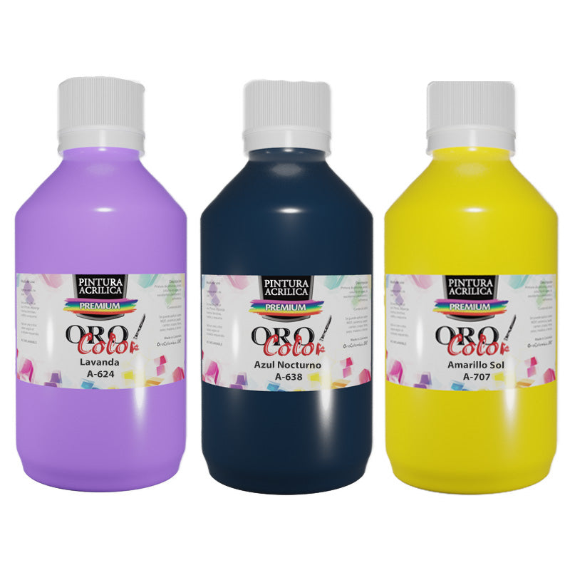 Pintura Acrílica Premium Orocolor 250ml