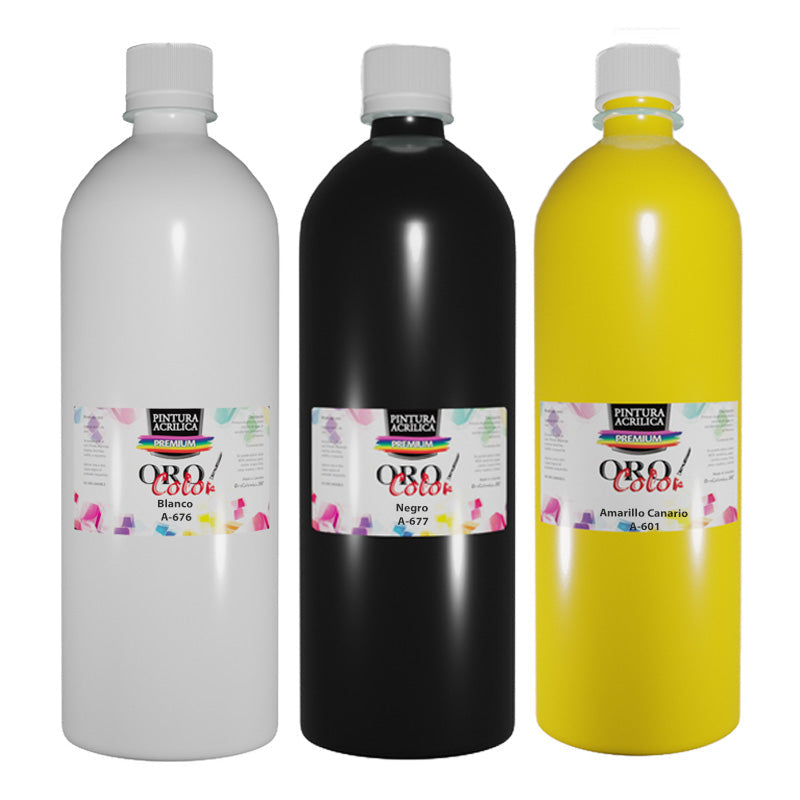 Pintura Acrílica Premium Orocolor Litro