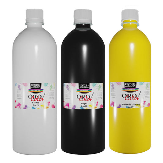 Pintura Acrílica Premium Orocolor Litro