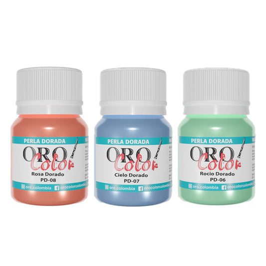 Pintura Perla Dorada Orocolor 30ml