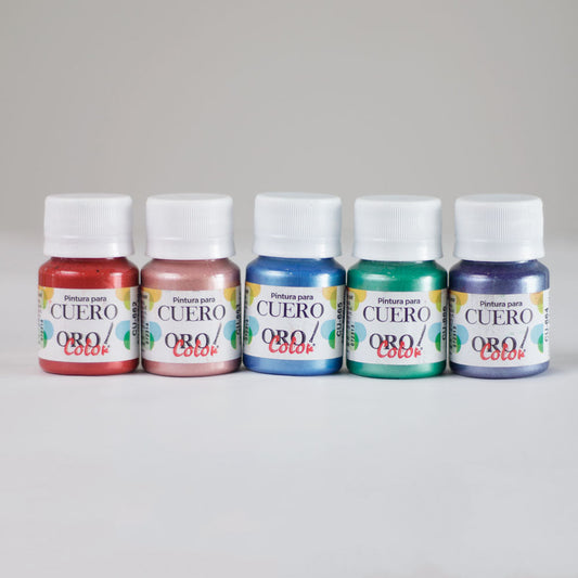 Pintura para Cuero Orocolor Perlados 30ml