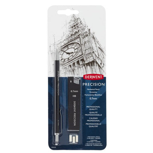 Portamina Mecánico de Precisión Derwent 0.7mm