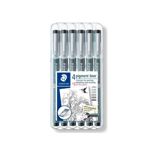 Rapidografo Staedtler set x6 Ref.308SB6P