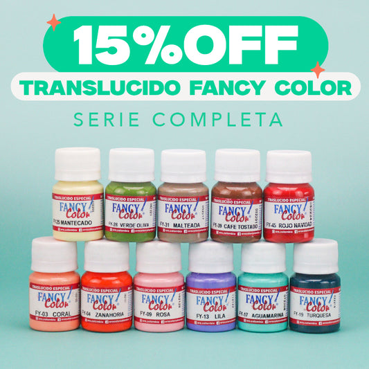 Serie Completa Pintura Fancy Color Orocolor 30ml
