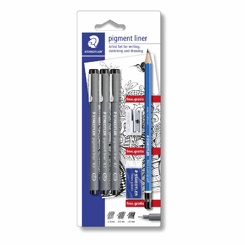 Set Artistico Rapidografos Staedtler