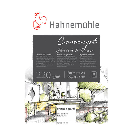 Sketchbook Concept Hahnemuhle A3 220gr REF.19628879