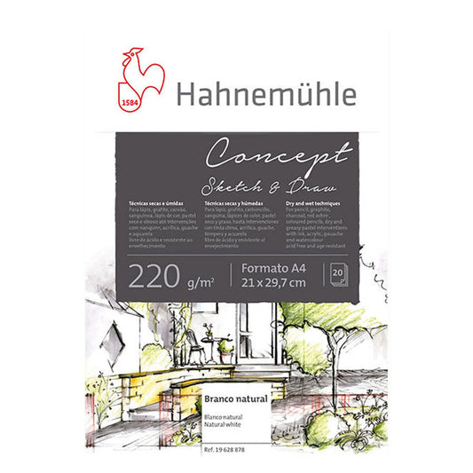 Sketchbook Concept Hahnemuhle A4 220gr REF.19628878