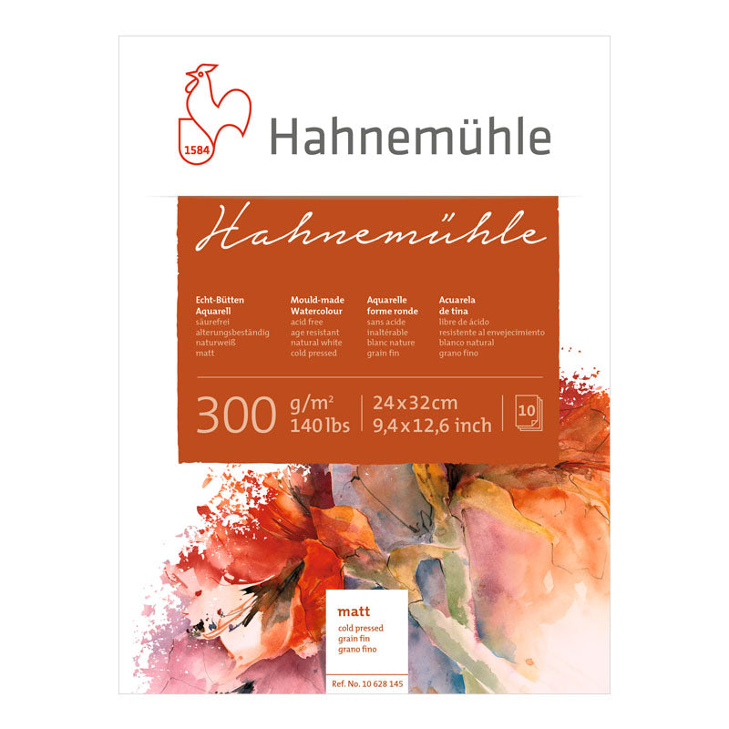 Sketchbook Hahnemuhle Acuarela 300gr 24x32 REF.10628145