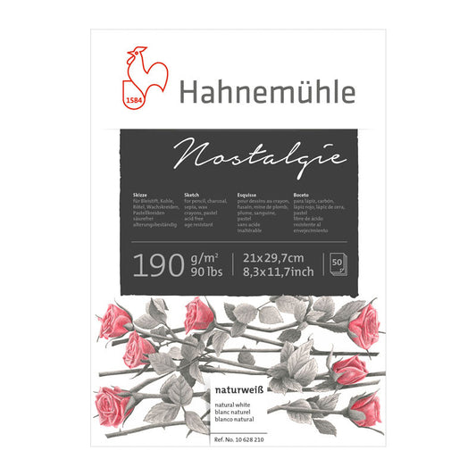 Sketchbook Nostalgie Hahnemuhle A4 190gr REF.10628210