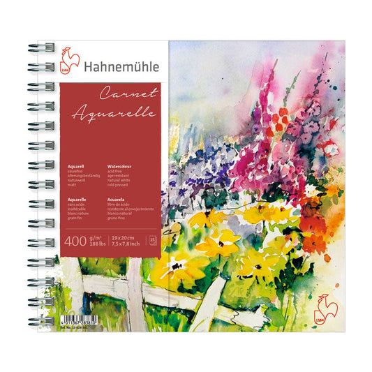 Sketchbook Watercolor Hahnemuhle Carnet Aquarelle 400gr 19X20REF.10628381