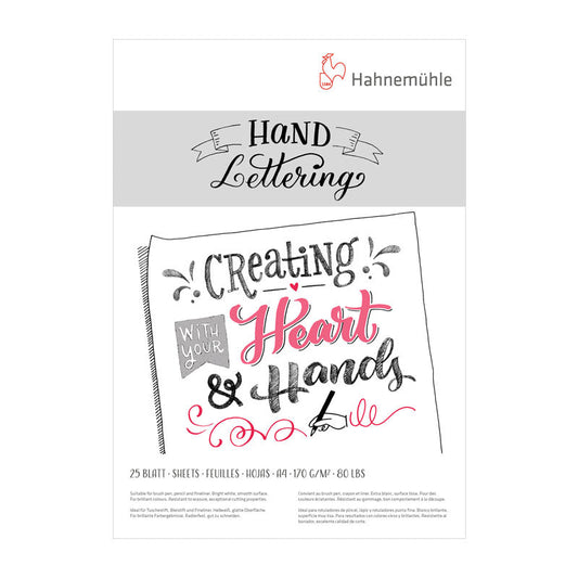 Sketchbook hand Lettering Hahnemuhle A4 REF.10628991