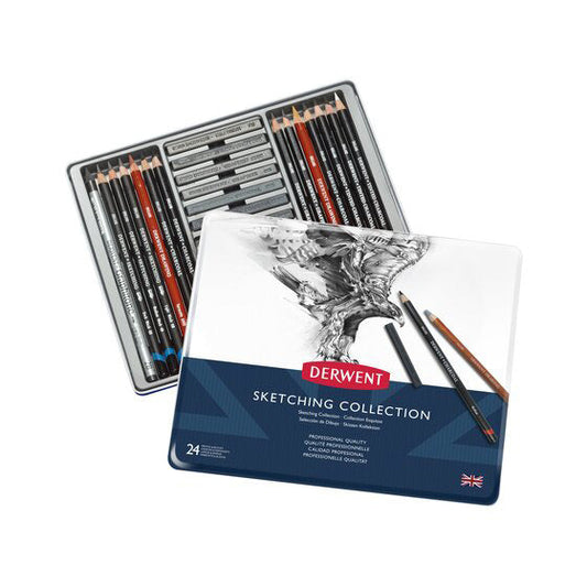 Sketching Collection Tin Derwent set x24 Ref. 34306