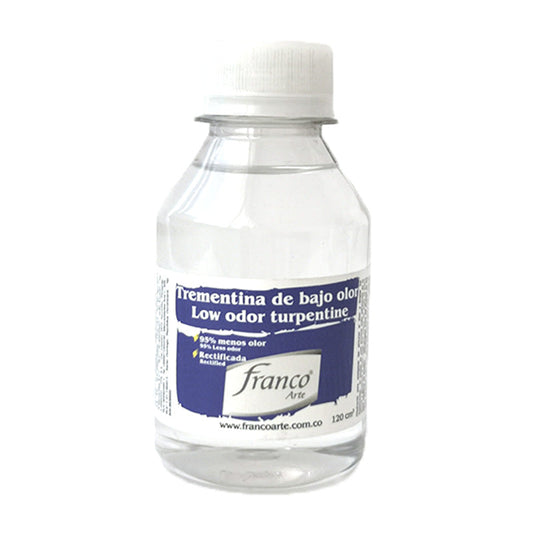 Trementina de bajo olor Franco Arte 120ml
