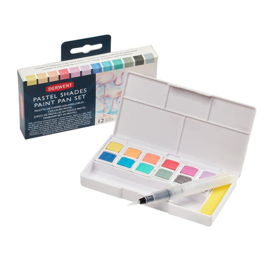 Acuarela Pastel Shades Paint Derwent Set x12 Ref. 2305865