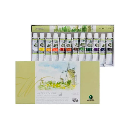 Acuarela Maries tubo x12