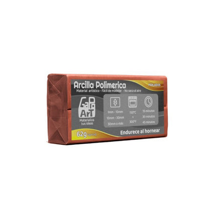 Arcilla Polimérica Metalizado Perlado 62gr