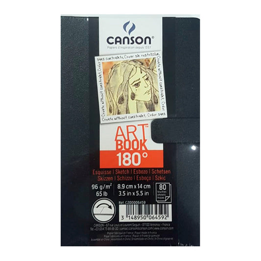 Bitacora Canson Art Book 180° Tamaño A6 8.9X14cm