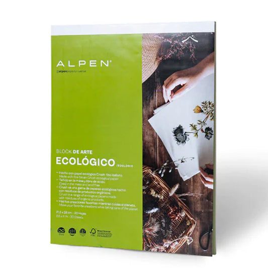 Block Arte Alpen Papel Ecológico 21.5x28