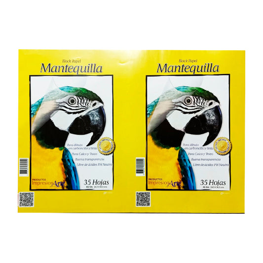 Block Mantequilla 1/4 Impresinarte