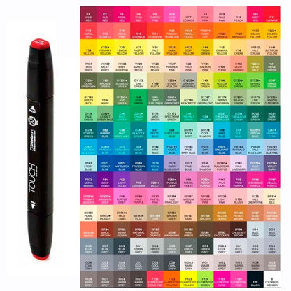 Touch Twin Marker Cuerpo Blanco