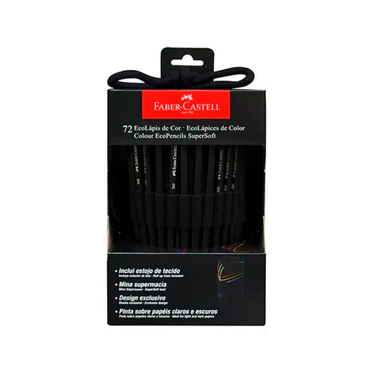 Ecolápices de Colores Supersoft Faber Castell x72