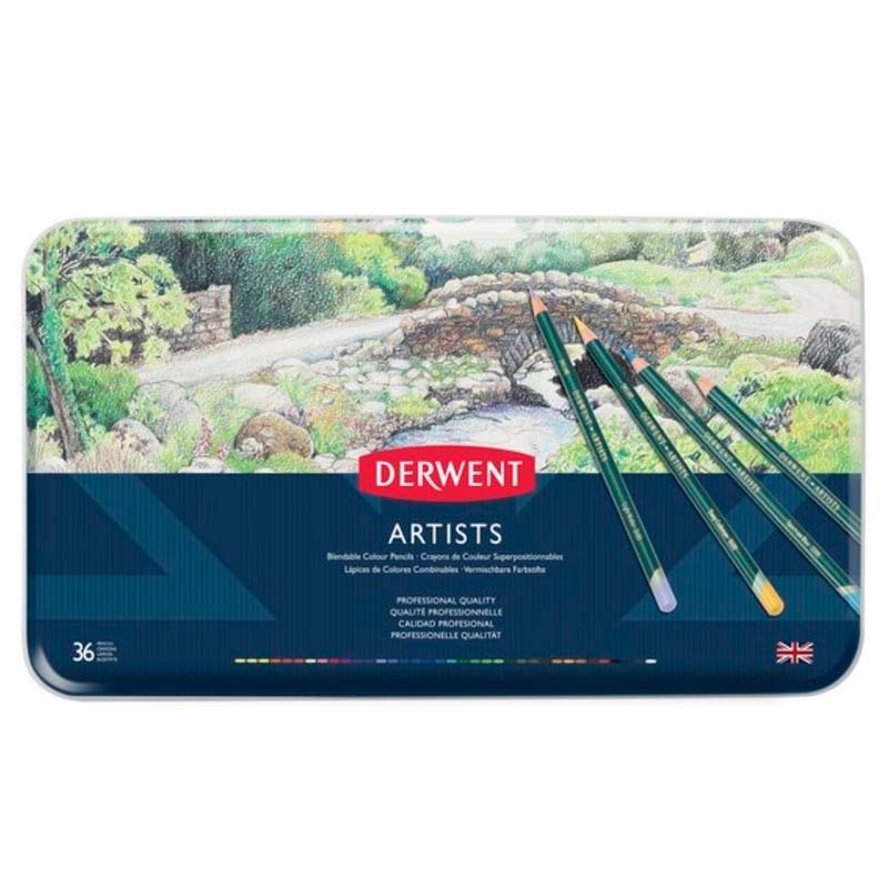 Colores Derwent Artists x36