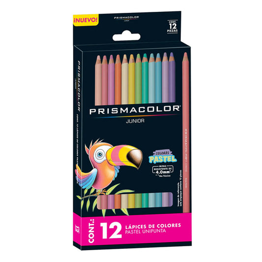 Lápices de Colores Prismacolor Junior Pastel x12