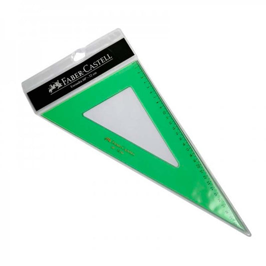 Escuadra Faber Castell 60° 32cm