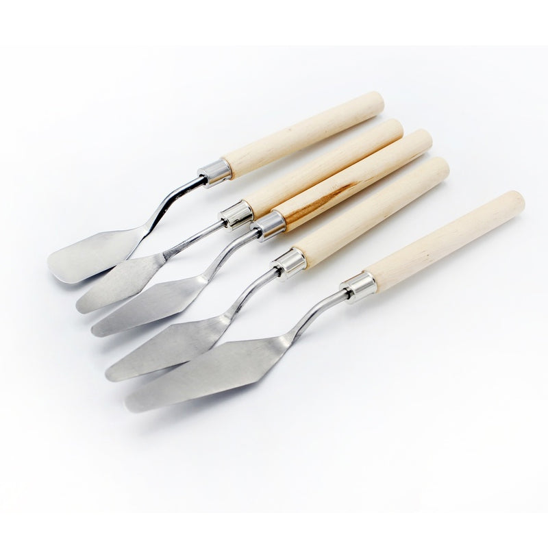 Set Espátulas Metálicas AH x5 Ref.20194