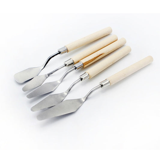 Set Espátulas Metálicas AH x5 Ref.20194