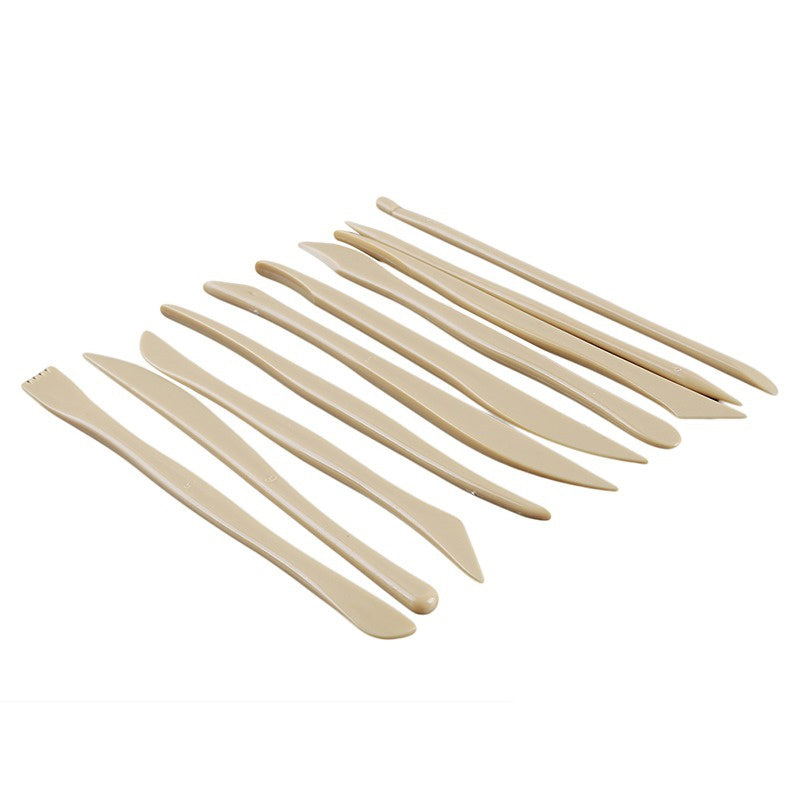 Herramienta moldeadora de madera para Escultura Matisse Set x10 Ref.WT10
