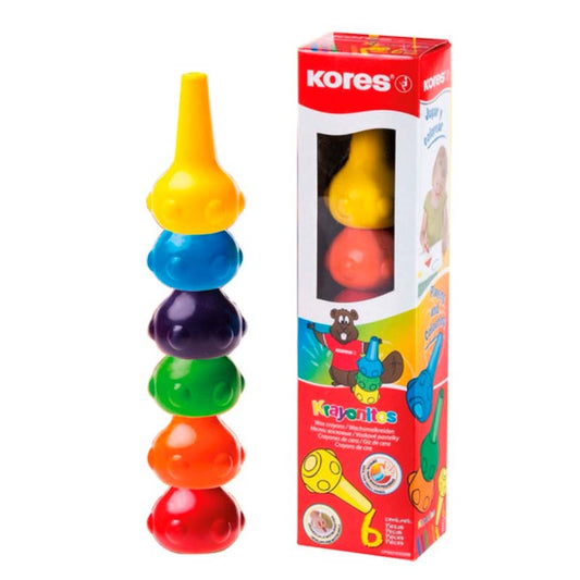Krayonitos Kores set x6