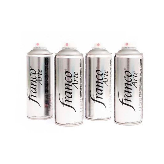 Laca Aerosol Transparente Mate Franco Arte