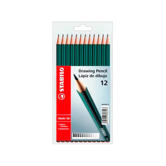 Lápiz de Dibujo Stabilo x12