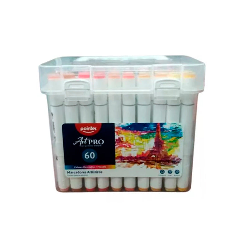 Marcador Pointer Doble Punta x60 Ref. AHC-60