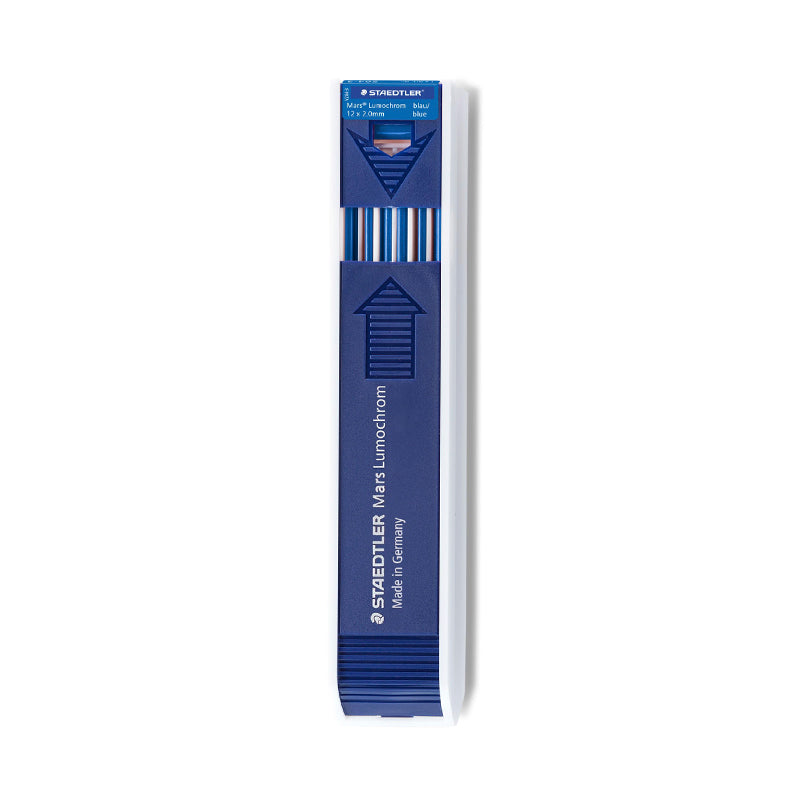 Minas Staedtler 2mm 204-3 Azul x12