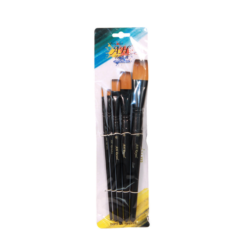 Pincel AH Royal x5 Variados Ref.90354