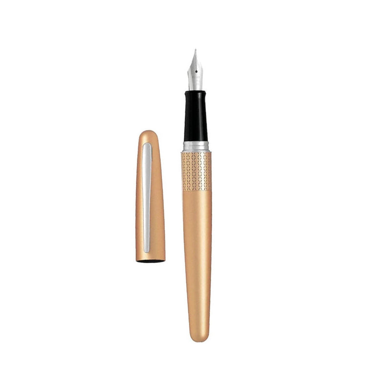 Pluma Fuente Pilot Dorada
