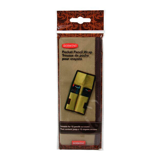 Cartuchera Pocket Pencil Wrap Derwent 12pz